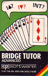 Bridge Tutor Advanced box art for ZX Spectrum
